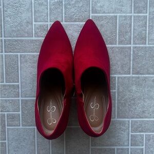 Jessica Simpson Bold Red Heels